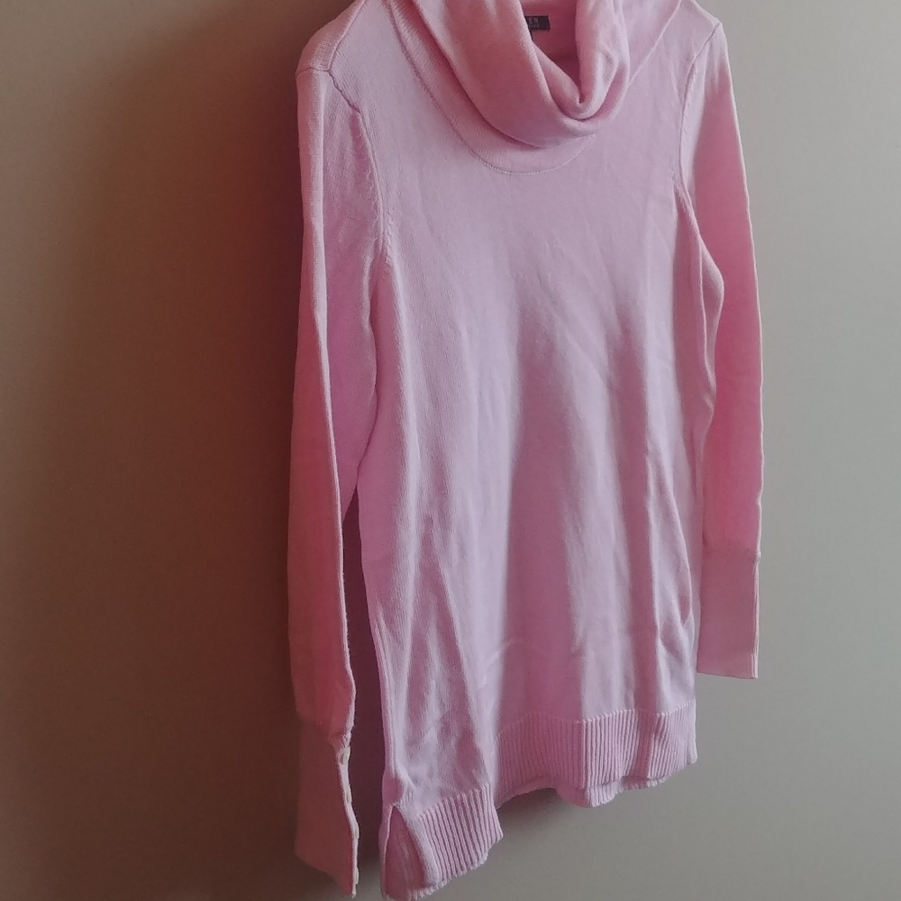 Ralph Lauren Pink Cowl Neck Sweater. Excellent Condition. Medium - Picture 8 of 11